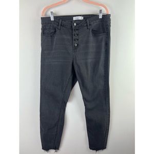 CJLA DANNY PLUS 1X, button fly, raw hem